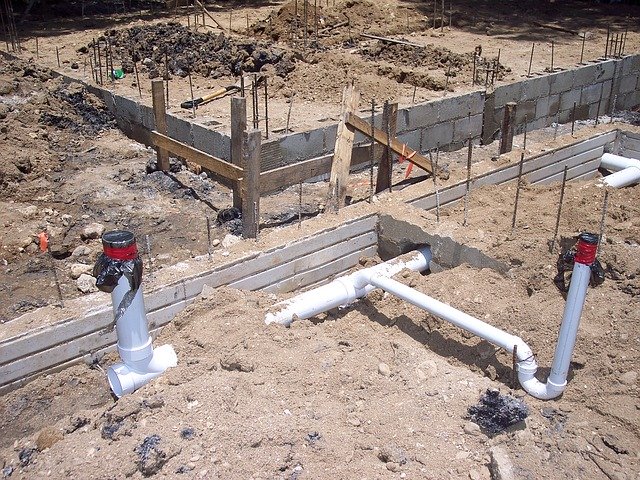 Concrete home foundation installation, Milpitas, CA