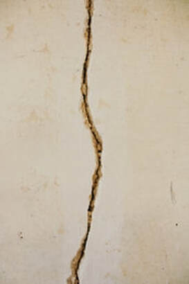 Even long, wide cracks like this can be fixed with ease.